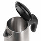 Interior view of Corby Kensington 0.6L hotel kettle with open lid, showing concealed element and integrated spout filter