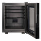 Corby Eton Glass Door Minibar 20L - Black Interior