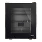 Corby Eton Glass Door Minibar 20L - Black Interior