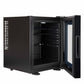 Corby Eton Glass Door Minibar 20L - Black Interior