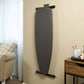 Corby Oxford dark grey ironing board wall-mounted in hotel room next to coffee tray and armchair