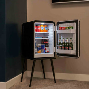 Radley 40L Solid Door Minibar in Black