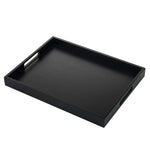 Richmond wooden butler tray in black, Corby of Windsor