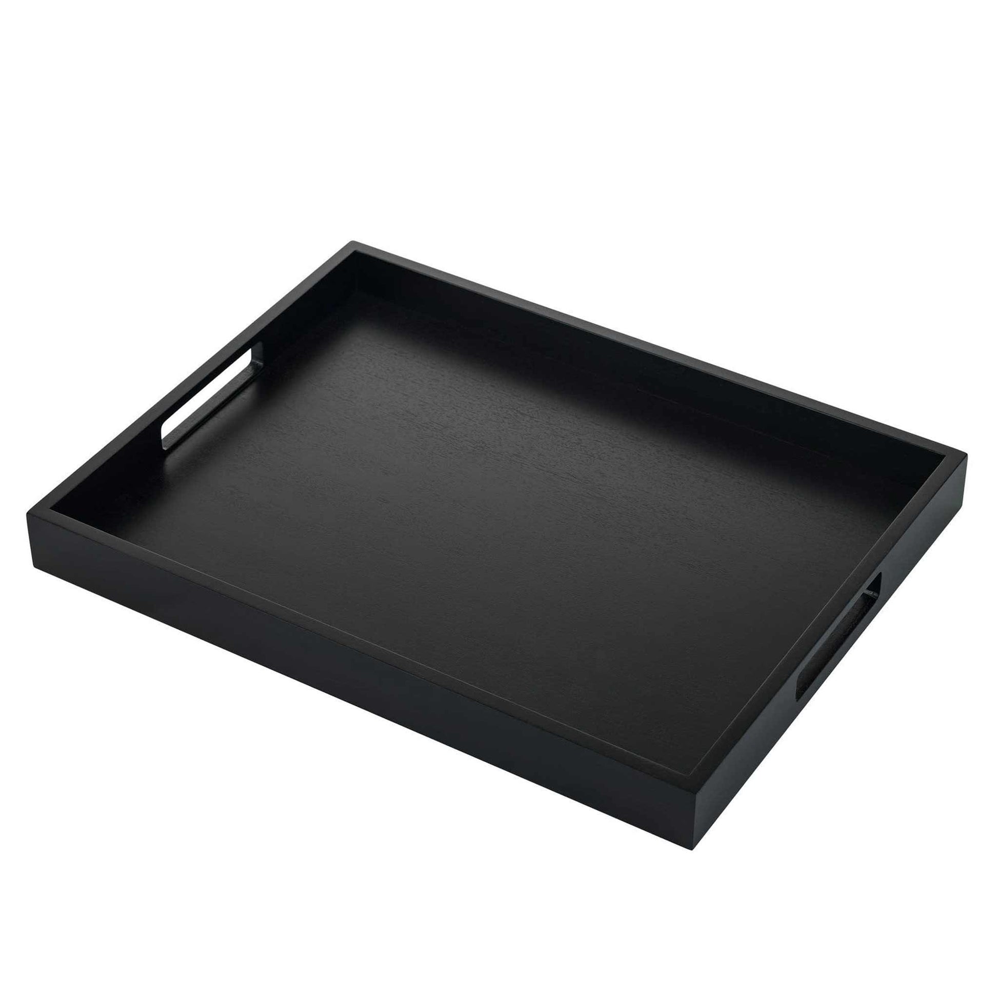Richmond wooden butler tray in black, Corby of Windsor