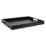 Richmond wooden butler tray in black, Corby of Windsor