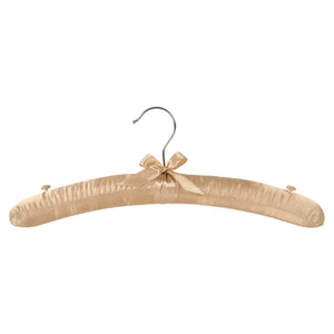Corby Saltaire Satin Guest Hangers - Champagne (Case of 100)