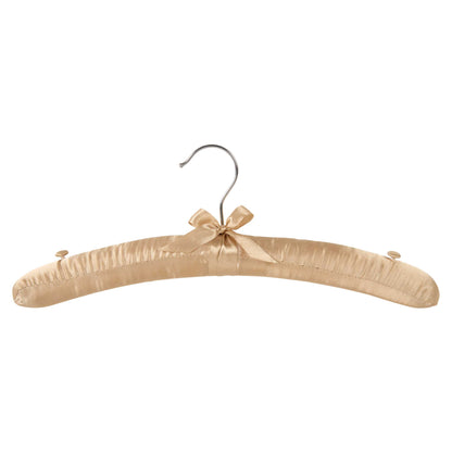Corby Saltaire Satin Guest Hangers - Champagne (Case of 100)