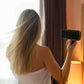 Hotel guest using Corby Skye high speed hairdryer