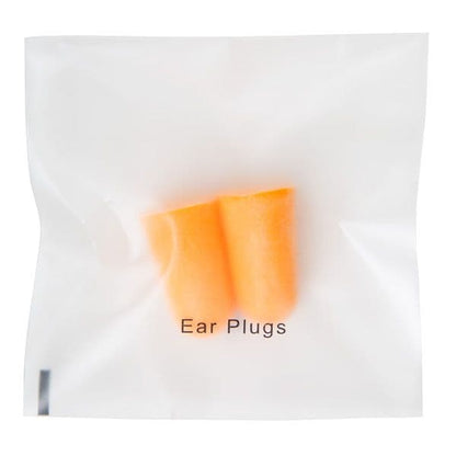 Ear plugs in recyclable sachet, case of 100