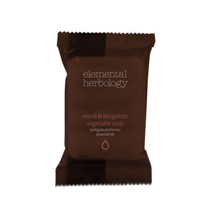 Elemental Herbology neroli and bergamot 20 gram soap bar 