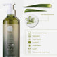 Geneva Green 370ml body wash with aloe vera extract, dermatologically tested, vegan friendly, alcohol-free and floral citrus scented, in recycled plastic bottle