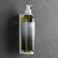 Geneva Green hair and body wash pump dispenser in bracket