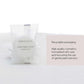 Vegetable soap bar with 'Geneva Guild' branding on a white background