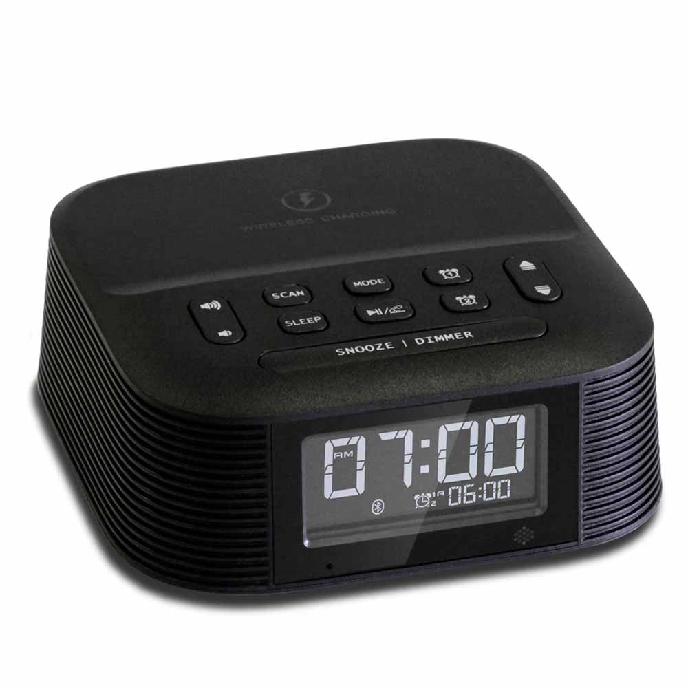 Hotel bedroom audio clocks collection