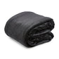 Folded thermal blanket in black