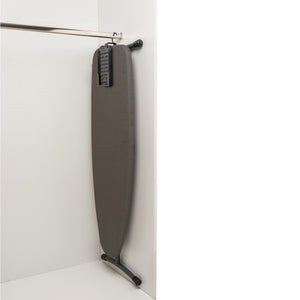 Bentley Indigo hotel ironing board hanging in wardrobe