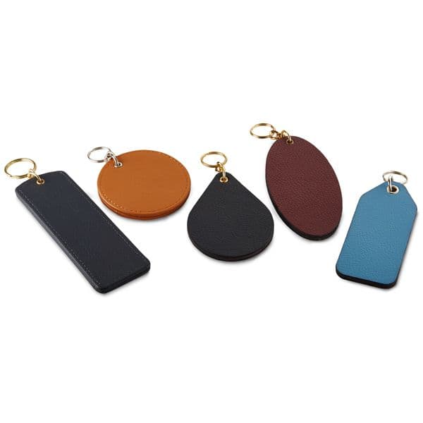 Leather key fobs