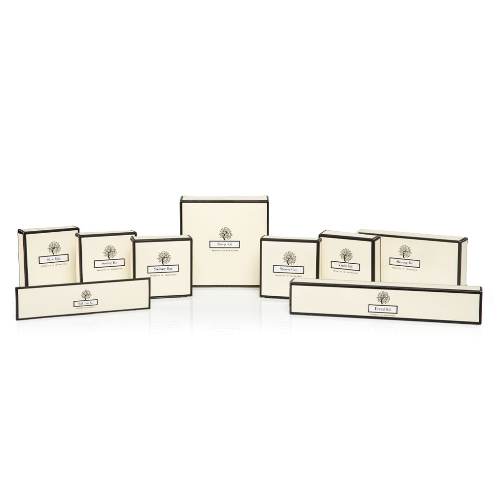 Luxury box guest amenities collection
