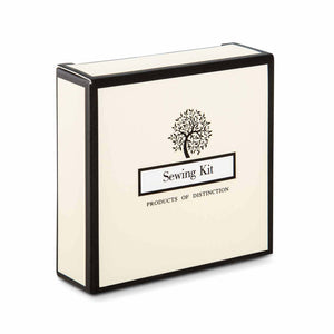 Luxury box sewing kit, hotel guest amenities