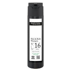 Naturals Remedies Hair & Body Shampoo - 300ml (Case of 6)