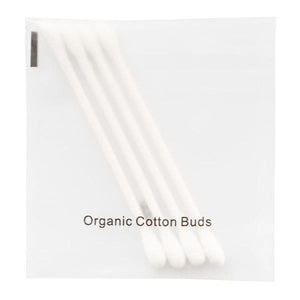 Organic cotton buds in recyclable sachet, case of 500