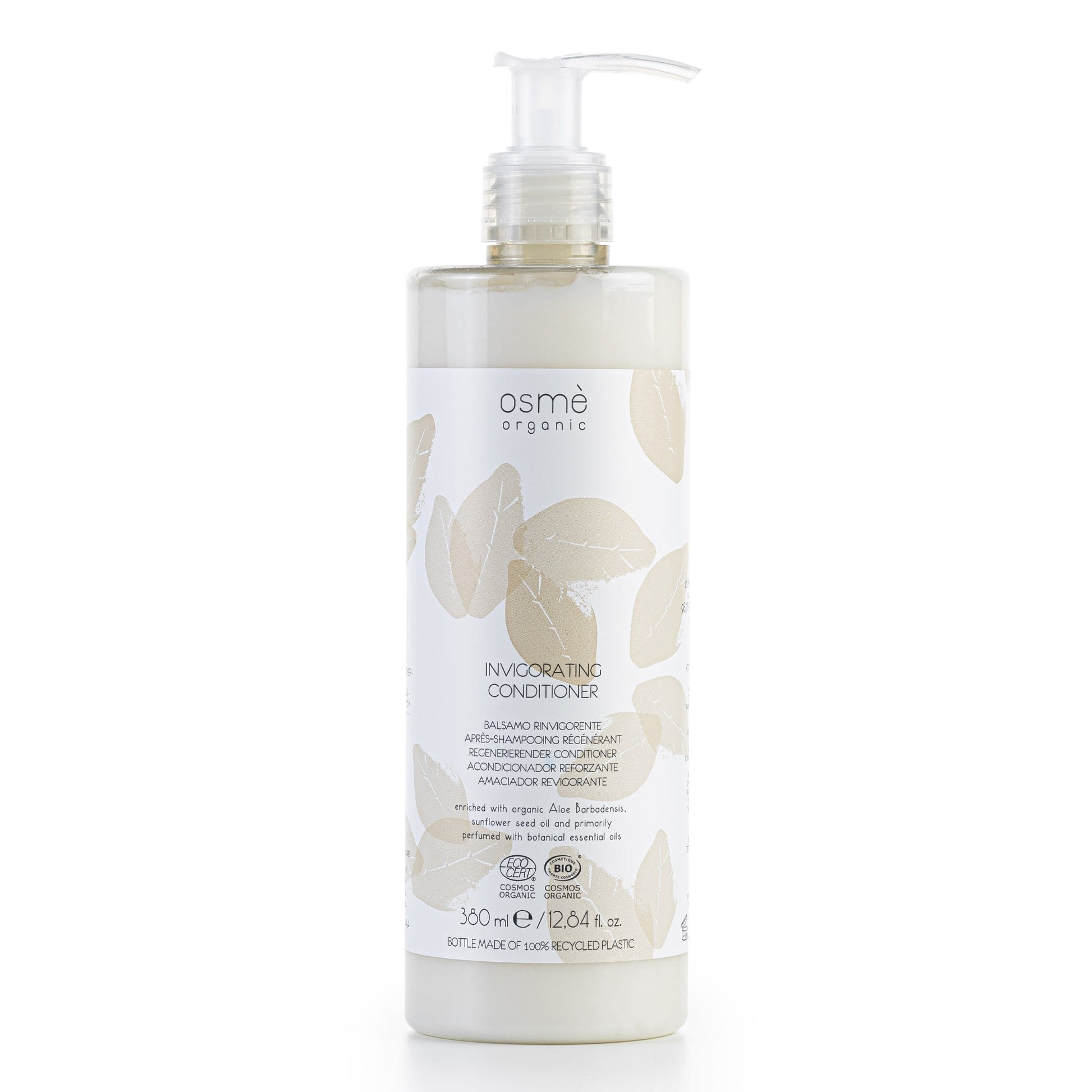 Osme Organic conditioner in 380ml pump dispenser bottle