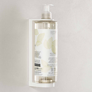 Osme Organic liquid hand soap pump dispenser in wall mounted bracket