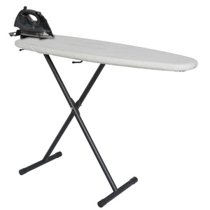 Corby Oxford premium ironing centre in gray with iron