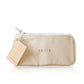 Prija natural cotton toiletry bag purse with zip