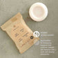 Prija soap bar and packaging on a textured surface with VeganOK certification label.