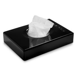 Black gloss sanitary bag dispenser
