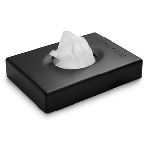 Sanitary bag dispenser in matt black