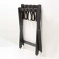 Folded Sienna luggage rack in black