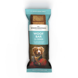 Sir Woofchester's hotel dog snacks woof bar