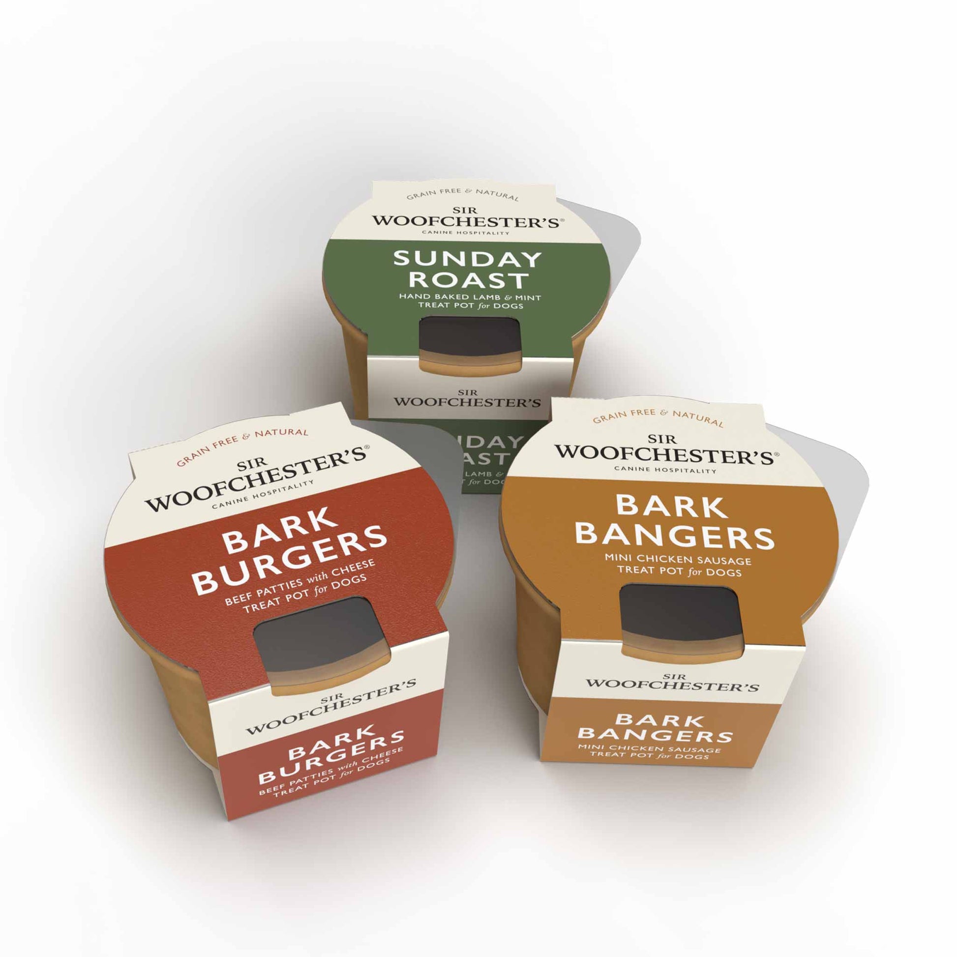 Sir Woofchester's Canine Hospitality mixed case of dot treats
