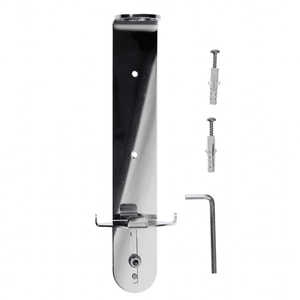 Stainless Steel Pump Dispenser Bracket - Single