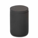Toba amenity jar in black with lid