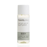 TravelCare shower gel in miniature 30ml bottle