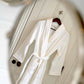 Velour Bathrobe - White