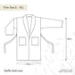 Waffle Bathrobe - White