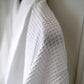 Waffle Bathrobe - White