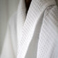 Waffle Bathrobe - White