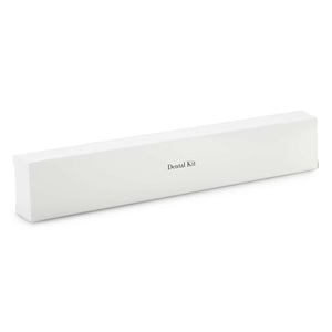 White box dental kit, hotel guest amenities
