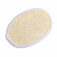 White box amenity contents including loofah