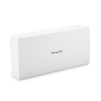 White box shaving kit, hotel guest amenities