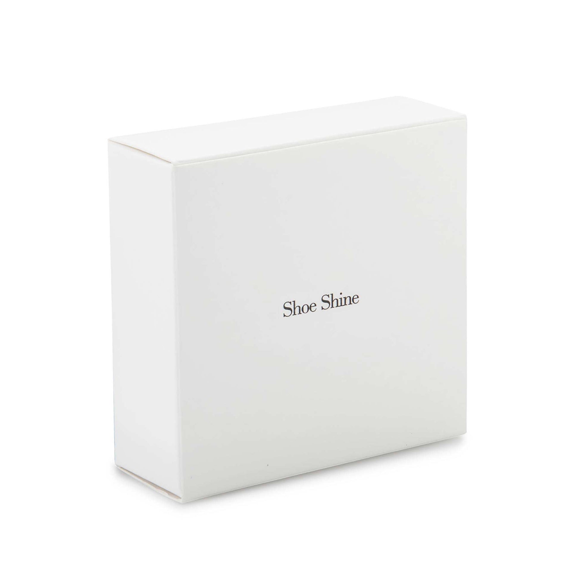 White box shoe shine sponge, guest amenities