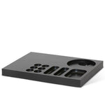 Bentley Xanthic coffee and tea wooden welcome tray in matt black