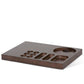 Bentley Xanthic Coffee & Tea Wooden Welcome Tray, Dark Mahogany (Case of 6)