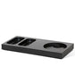 Bentley Xanthic small wooden welcome tray in matt black