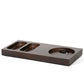 Bentley Xanthic Small Wooden Welcome Tray, Dark Mahogany (Case of 6)